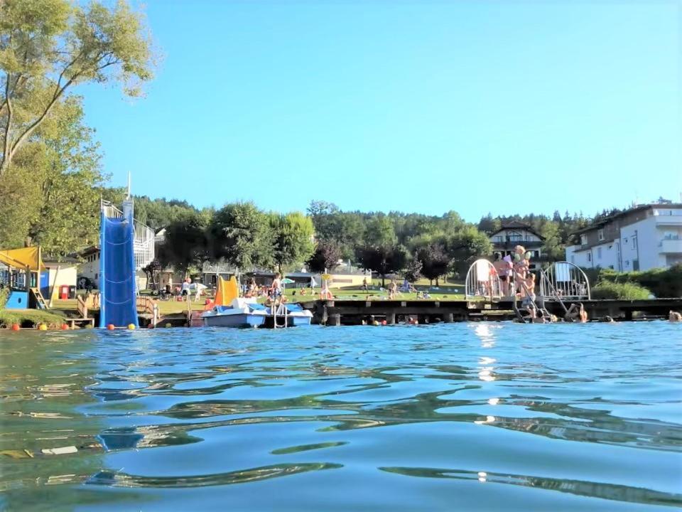 Ferienwohnung Schellander Privatstrand Velden am Wörthersee Εξωτερικό φωτογραφία